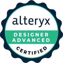 Alteryx Advanced Certification